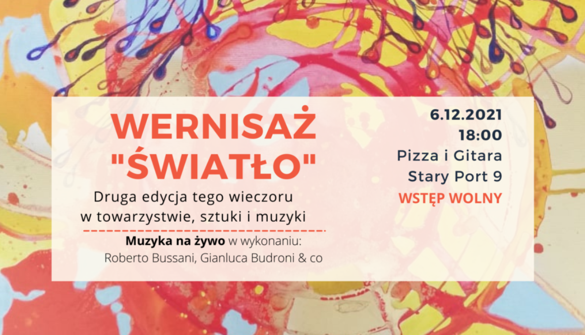 Pizza i gitara Wernisaż Event Cover 06-12-2021 - 1920-1080